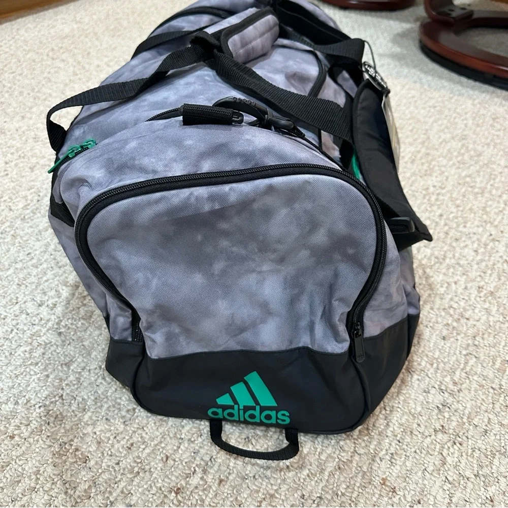 Grey Adidas Duffle Bag